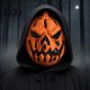 Easy Breathing Cosplay Mask Halloween Pumpkin Mask, 3D Spooky Jack O Lantern for Party, Lightweight Non Stuffy Breathable Scary Face Adults