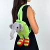 Cute Plush Backpack Italian Brainrot Tralalero Tralala Tung Tung Tung Sahur Kids Shark Backpack Purse With Shoulder Strap