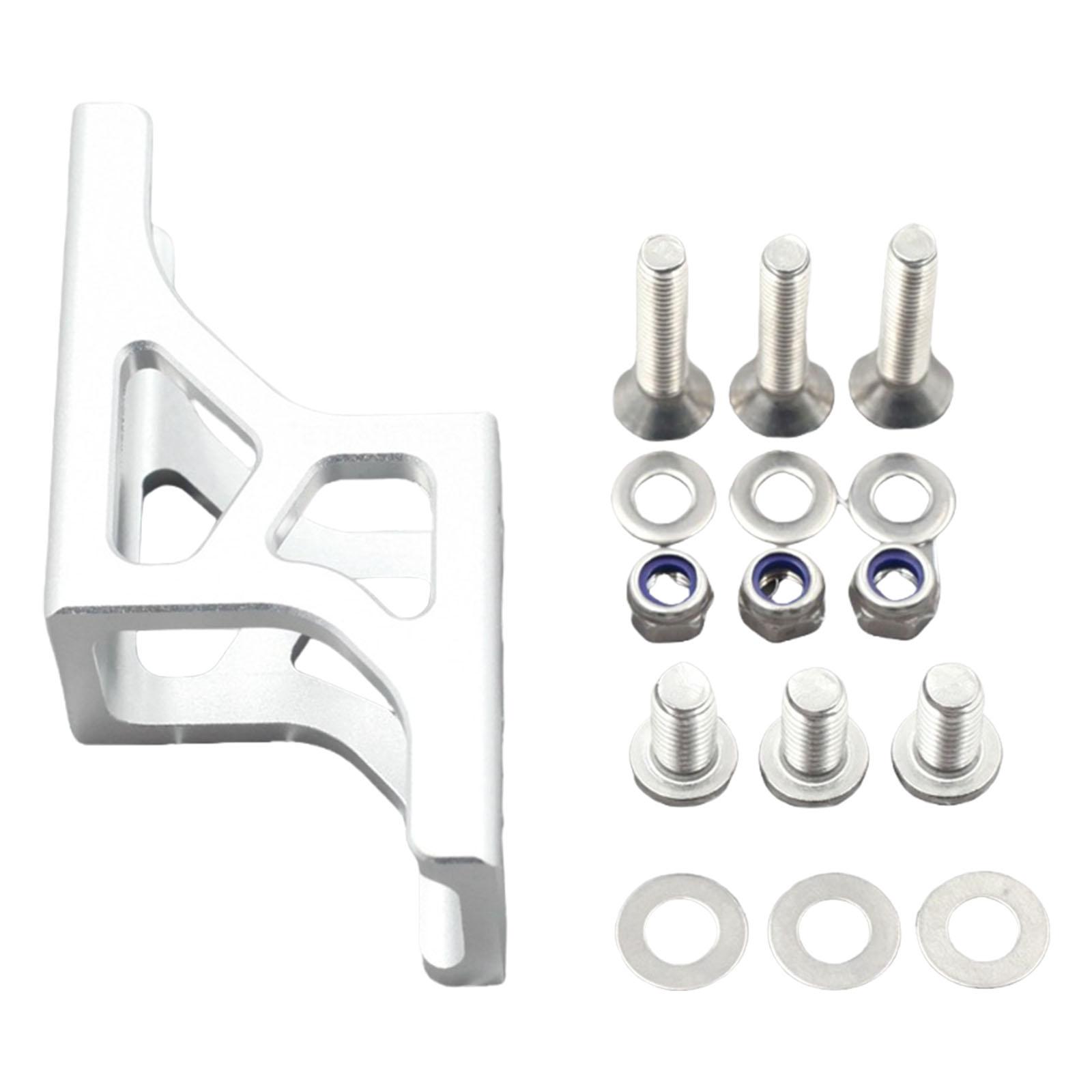 

Складной велосипед Pig Nose Light Converter Подъемный держатель для велосипедной сумки Адаптер Кронштейн для велосипедной сумки Сиденье для преобразования света серебряный