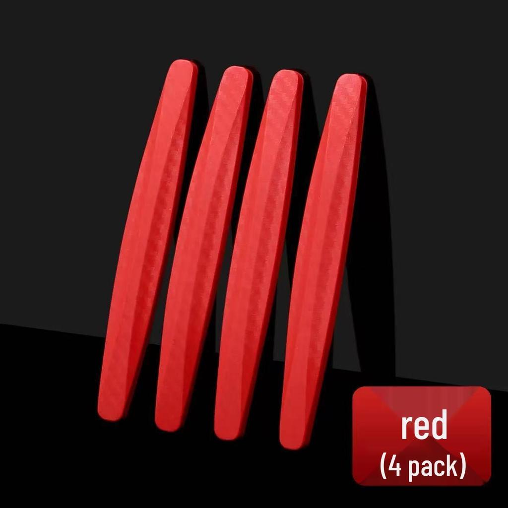 Bara de Protecție Auto Universală din Fibră de Carbon, Bandă Anti-Coliziune și Anti-Zgârieturi