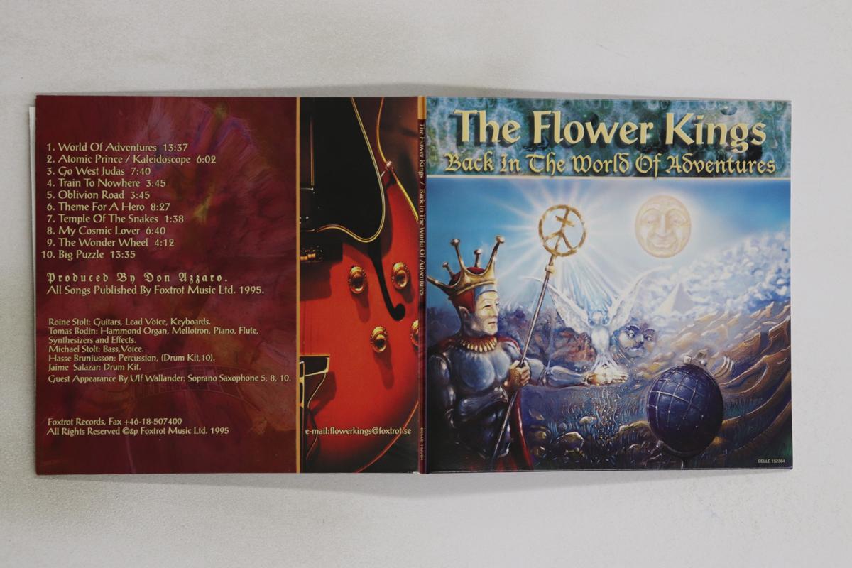 

CD FLOWER KINGS - Back In The World Of Adventures (SH BELLE152364 BELLE ANTIQUE 2015 Japan Rock Used