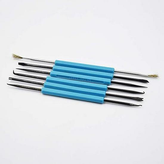 SA-10 6-Piece Soldering Tool Set for Circuit Board Welding & Electronic Repairs