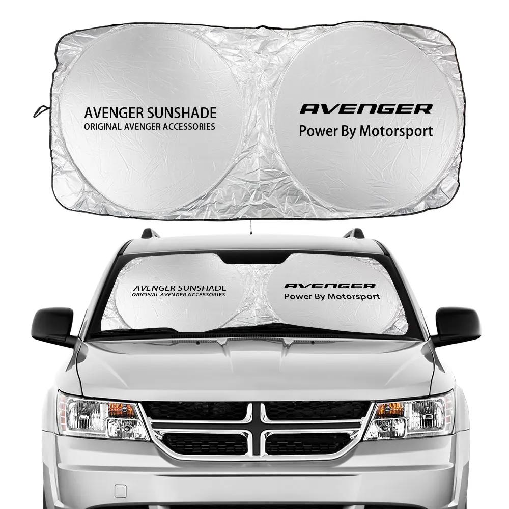 Car Windshield SunShade Parasol Cover Auto Accessories For Dodge Ram 1500 Journey Nitro Caravan Caliber Challenger Srt For Avenger