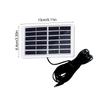Galeyyu Solar Panel Charger,Solar Panel Charger,Solar Panel Type C Rapid Charger | 1.2W