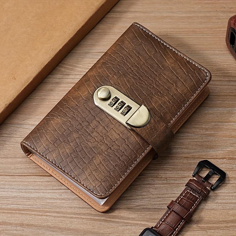 

Cash Saving Money Challenge Book with Password Lock - 100 Pages Vintage Budget Planner & Password Journal for Money Savings