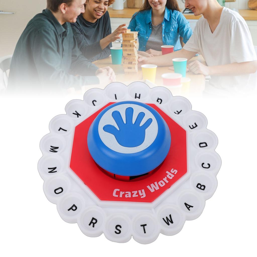 Fast Paced Family Board Game Interactive Alphabet Letters Pressing Game for Educational Party