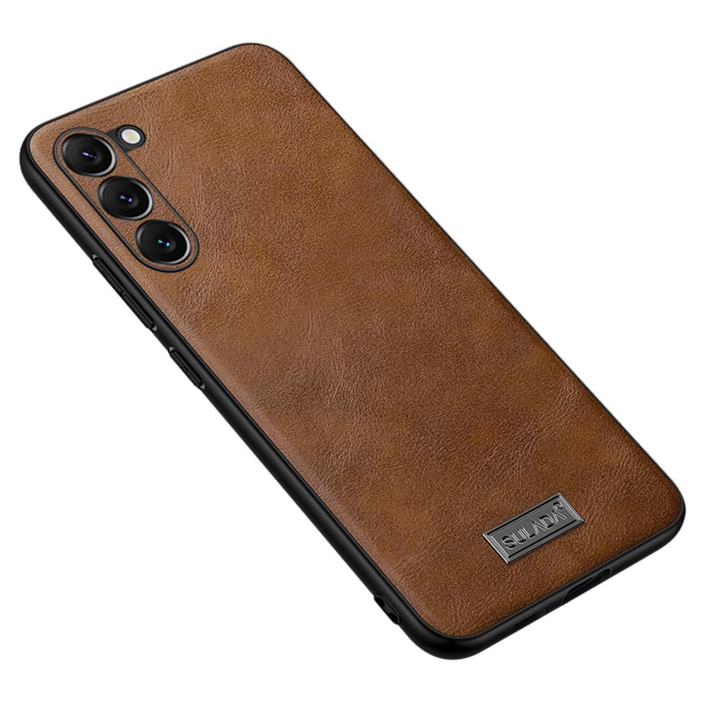 

SULADA For Samsung Galaxy S25+ Case PU Leather + TPU + PC Back Phone Cover C