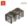 Non-Toxic 200Pcs/Lot 2877W Modified Vertical Grain 1X2 With Grille Fluted Block Moc Accessories Compatible With Brick Parts Toys