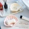 1 buc Suport Săpună de Scurgere Formă Scoică Creative Cutii Săpun Cutii Bijuterii Cutie Depozitare Accesorii Baie