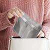 Mesh Zipper Bags Mesh Wash Bag Multi-functional Organizer Portable Toiletry Tote For Stationery Cosmetics Toiletries Home Dorm