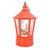 Weihnachts-LED-Windlaterne Kerzenlampe - Retro Tragbare Dekoration Ornament
