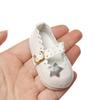 PU Leather Mini Shoes For 16 Inch Doll Clothes Accessories Cute Pentagram Toy Shoes Kids DIY Replacement Clothes Game Toys