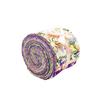 40 Pieces/Set Precuts Fabric 6.5x50CM Quilt Sewing DIY Jelly Rolls Purple Style Plain Weave Cotton Strip