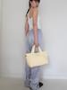 Shytimothee Stripe Padded Bag _Yellow