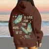 Hopeful Dreams Drop Shoulder Ribbed Hoodie