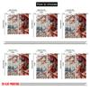 2pcs Spring party Curtain Vintage Japanese Geisha Polyester,Without Electricity Versatile Perfect for bedroom living room