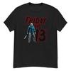 Men's and Women's T-shirts Friday the 13th Tshirt -jason Voorhees 80s Horror Tee