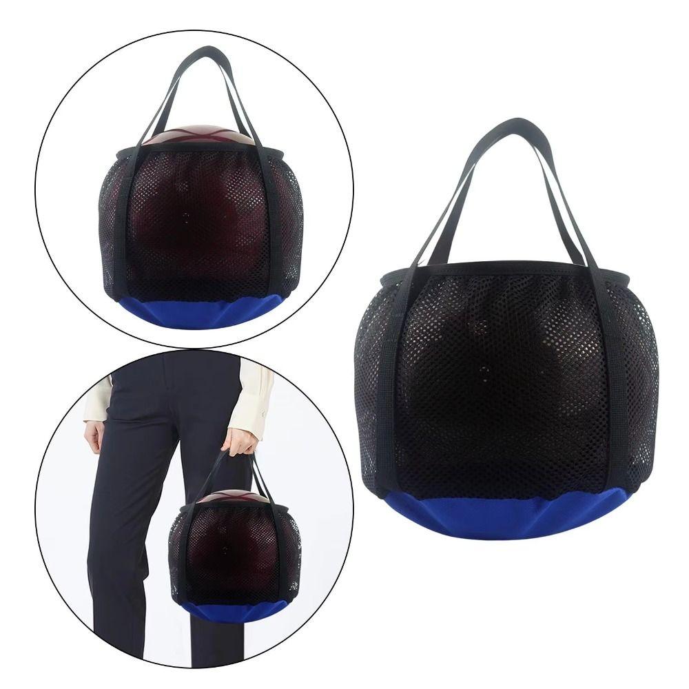 Oxford Cloth Bowling Ball Holder Tote Bag Bowling Storage Bag Durable Bowling Mesh Bag  Gym Outdoor