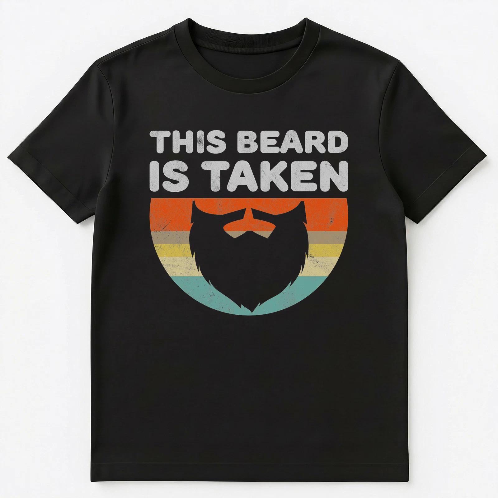 

Funny Gift For Boyfriend Or Husband With A Beard T Shirt Unisex T-Shirt M