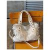 Xeie Thuk Shoulder Bag Women Large Capacity Adjustable Strap Daily Commute