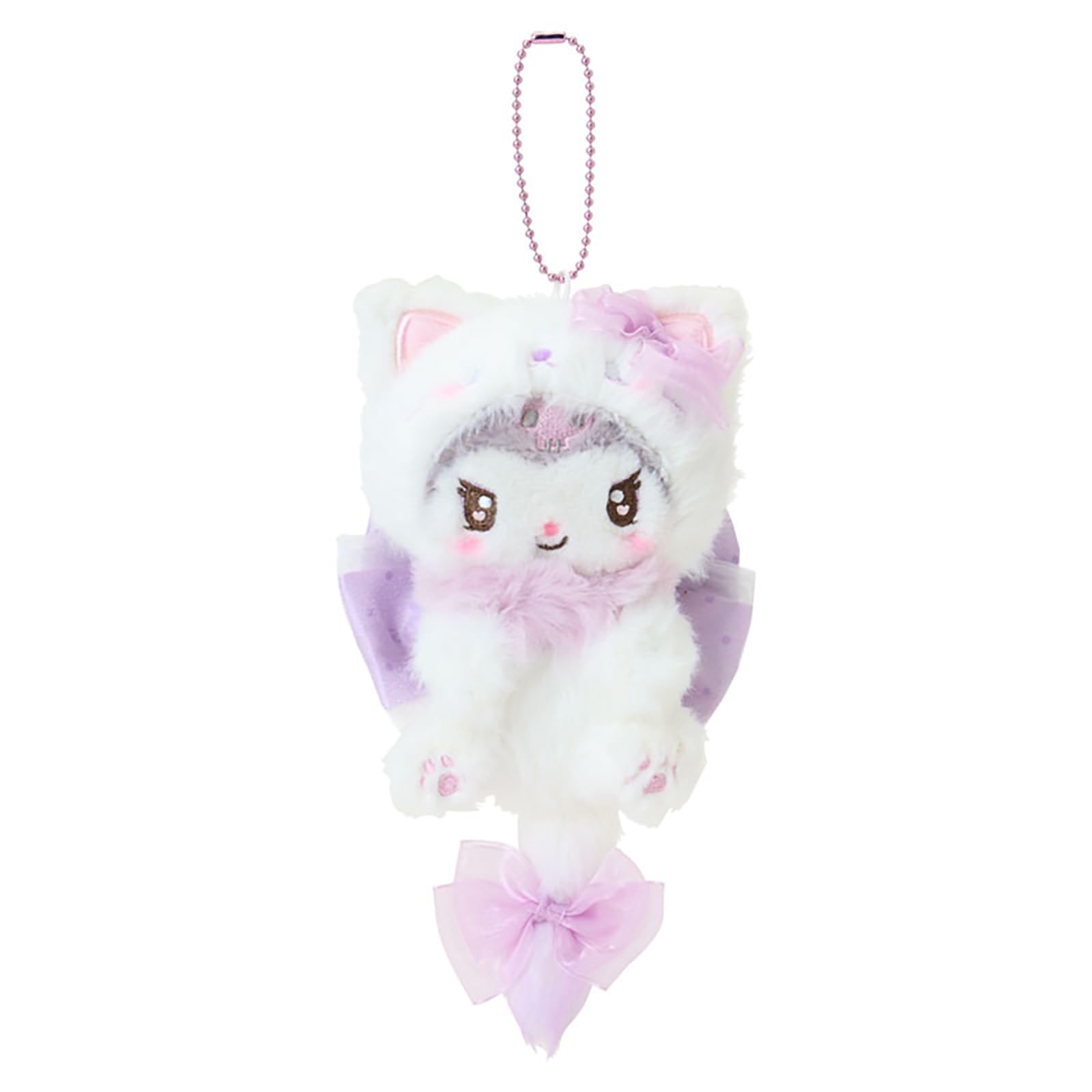Sanrio Mascot Holder Ages 6 and 588172 (Milky Kitten) Kuromi, Up,