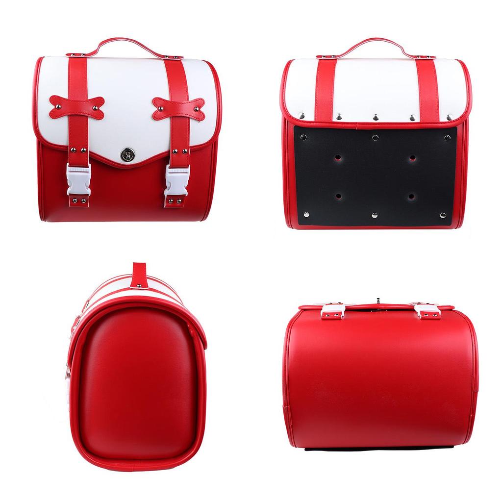 Large Capacity Rear Trunk Bag for Electric Vehicles & Bicycles: Metaverse Color, Helmet Fit, Tail Box Design