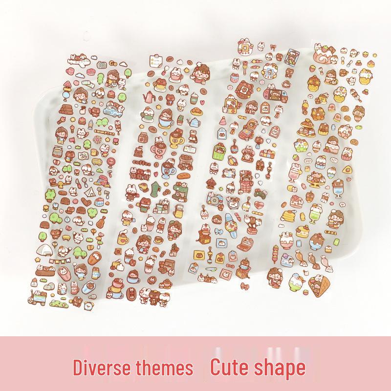 Muzili Deco Dot Stickers - Little Nose Ga - M5 Journal Decoration