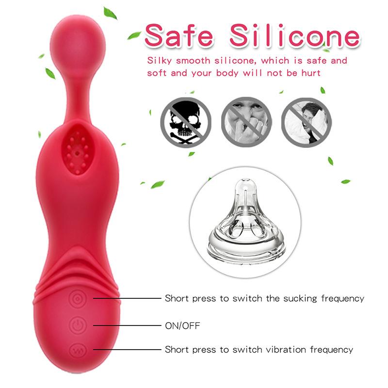 Powerful Sucking Vibrator Sex Toys for Women G Spot Clitoris Stimulator AV Magic Wand Dildo Vibrator Vaginal Massager Adult 18+