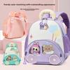 Cartoon Kids Labubu Backpack For Preschool With Breathable Oxford Fabric For School Use