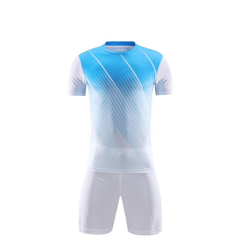 Jugendfußballmannschaftsuniformen - Bedruckte Nummern Kurzarm-Trikotset für Schülerwettkämpfe und Training