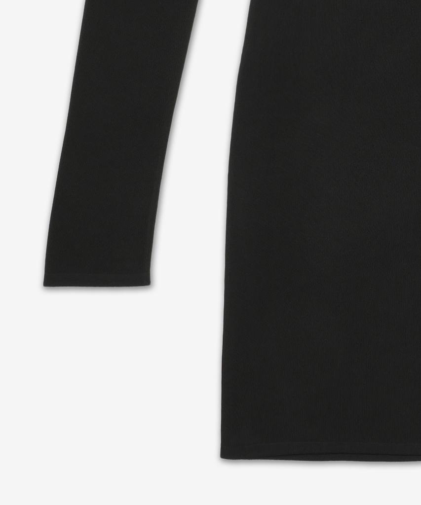 Saint Laurent Knit Mini Dress - Black / 823590Y76Xl1000
