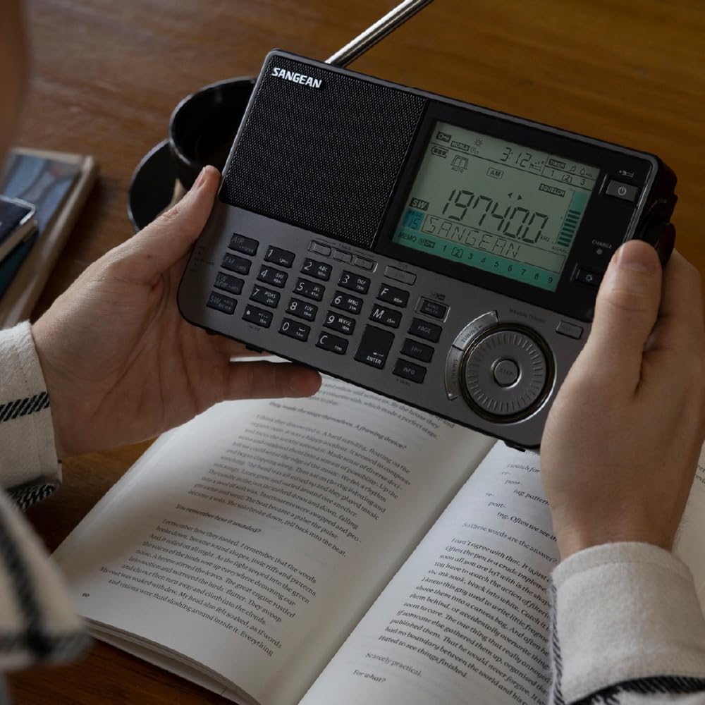 Sangean ATS-909X2J FMSWMWLWAir Vícepásmové krátkovlnné rádio