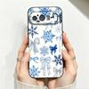 Cartoon Snowflake Bow Funda Phone Cover Case for Google Pixel 10A 6 7 8 Pro 7a 8a 10 9 Pro XL 9a 6a