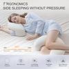 Hot Shoulder Pain Relief Side Sleeper Pillow Between Legs with Arm Channels Rotator Cuff Pillow Ergonomic Knee Pillow for Adults