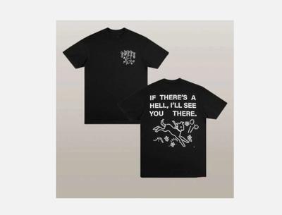 Poppy Little Lamb Se c'è un inferno ci vediamo lì T-shirt Unisex Taglia Completa