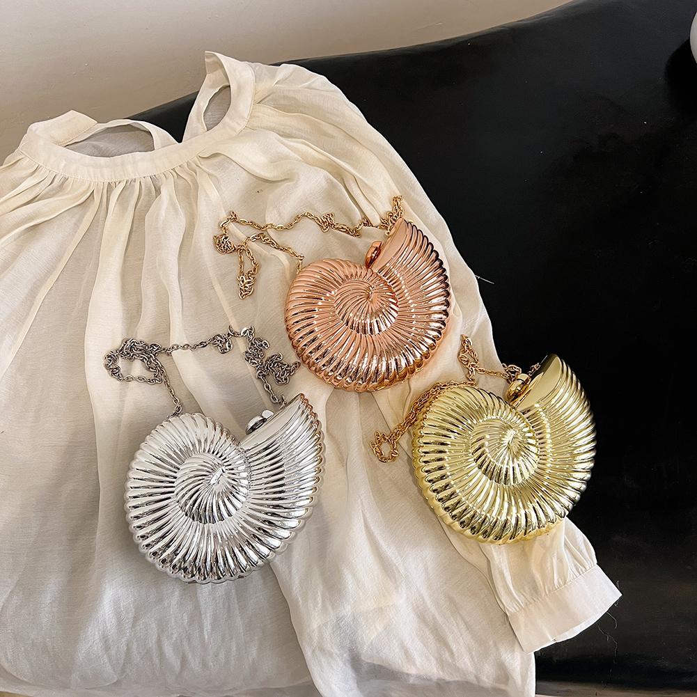 

Модные вечерние сумки в форме раковины, акриловая стильная сумка на плечо, стильная сумка через плечо, новинка, клатч для женщин и девочек