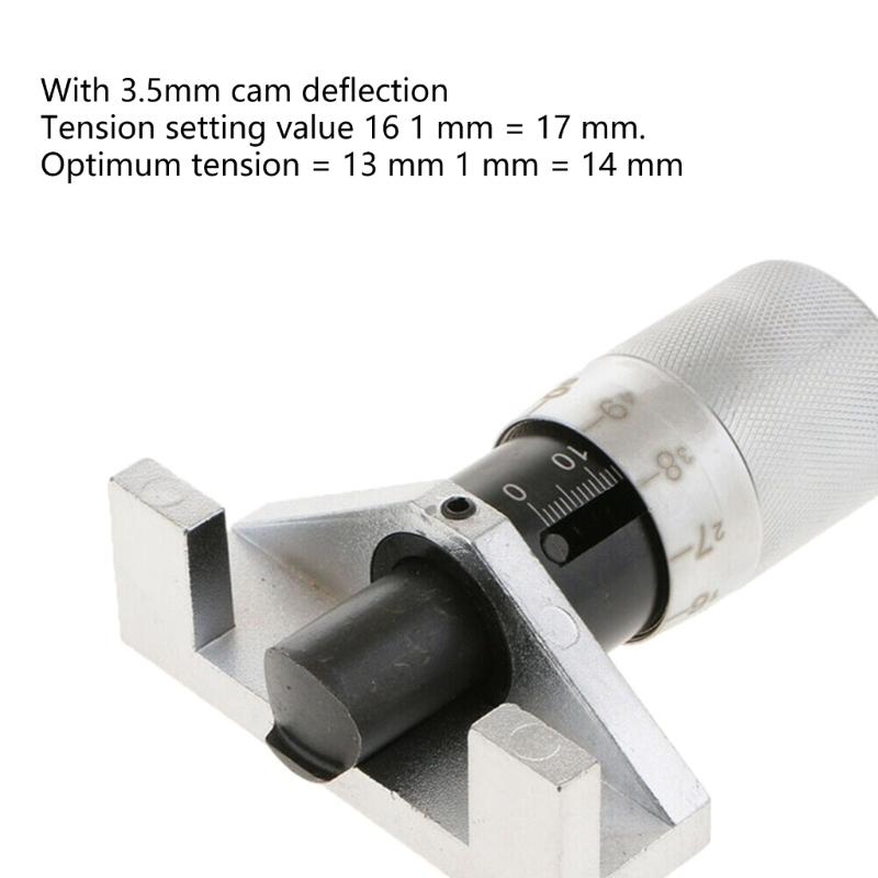 Timing Belt Tensioner Detection Measurement Tool Car Belt Tension Gauge Tester Tightness Gauge Auto Repair Hand Tool
