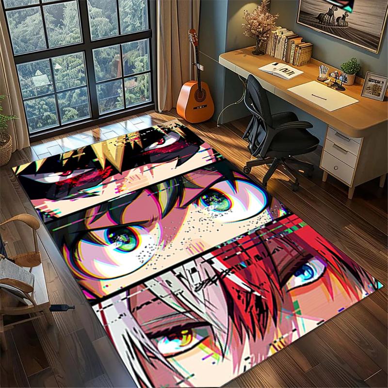 

My Hero Academia Washable Area Rug Non Slip Large Carpet Gamer Room Bedroom Decor 60x90cm