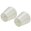 2PCS Modern Fabric Lampshade Clip On Wall Lamp Chandelier Lamp Shade for E14 Screw Table LightPT11 Beige