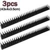 Plastic Bird Pigeon Spikes Outdoor Garden Roof Balcony Anti Climb Spikes Cat Repellent Spikes Pest Deterrent Fence Wall Traps