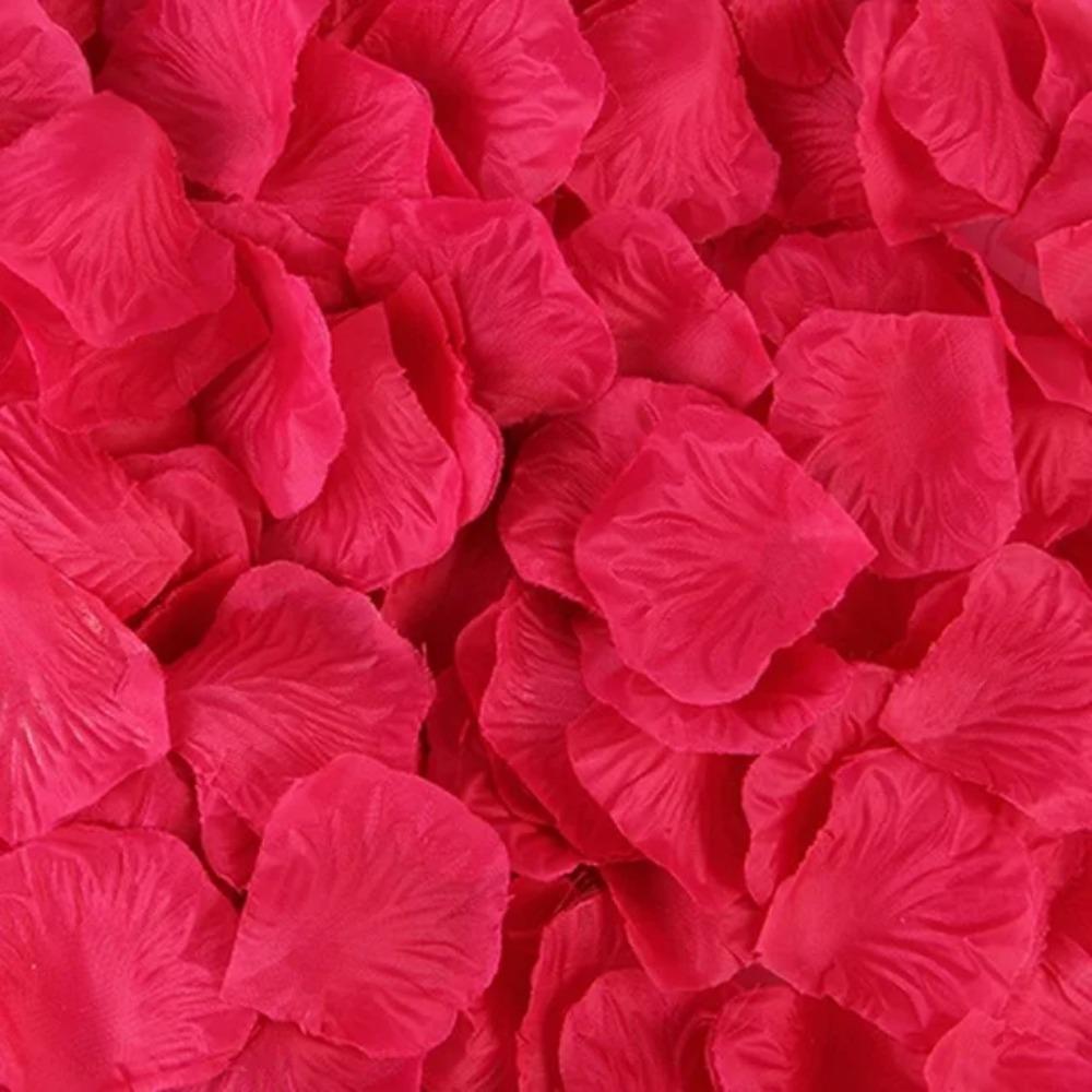 100/500/1000pcs Artificial Rose Petals Romantic Artificial Flower Silk Petals Valentine Day Wedding Flower Petal Decoration