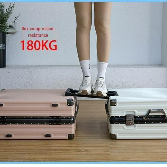 20-inch Scratch & Wear-Resistant Multifunctional Travel Trolley Suitcase