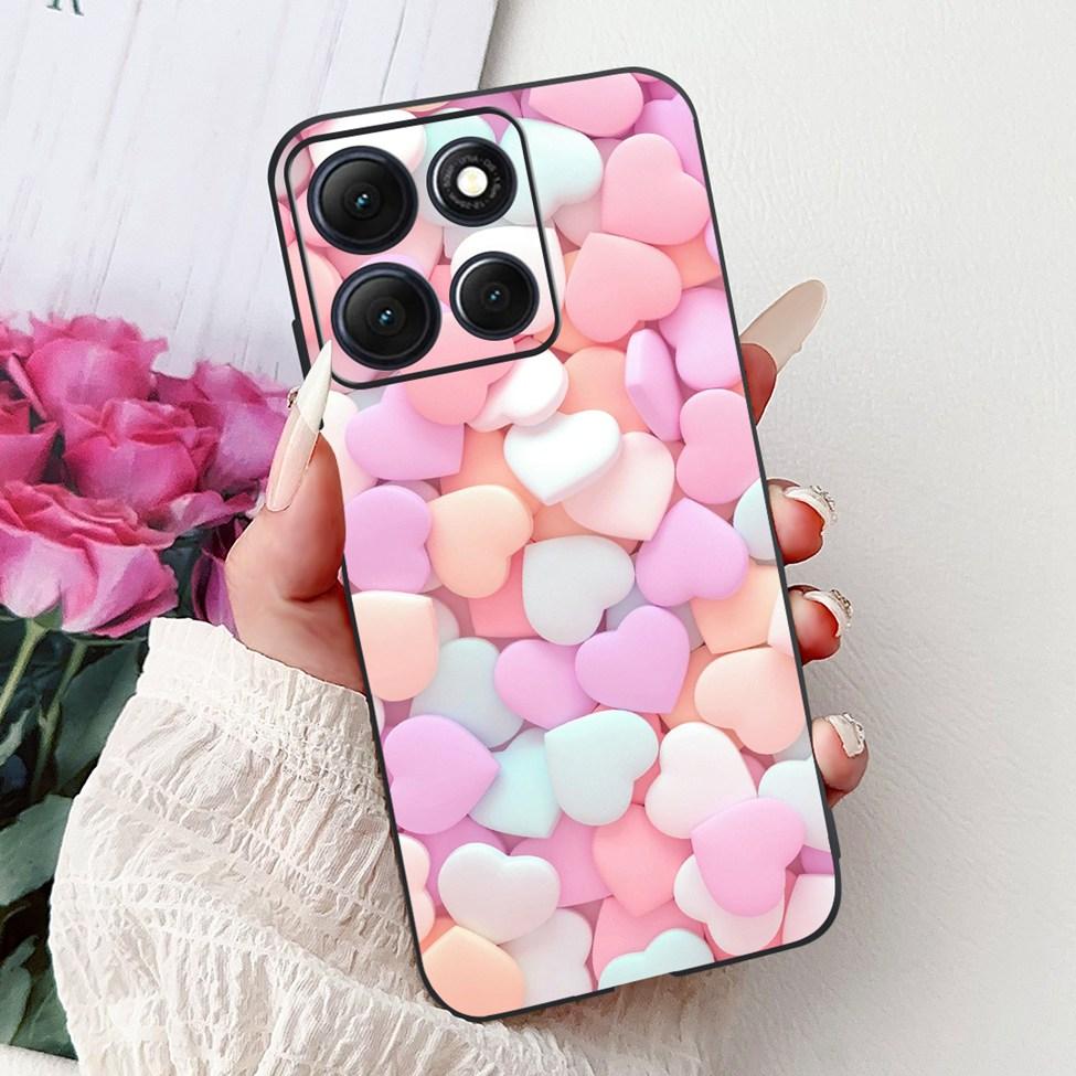 For Moto G86 Power Case Silicone Luxury Fashion Butterfly Love Cute Cool Painted Back Cover For Motorola G86 Power Phone Case