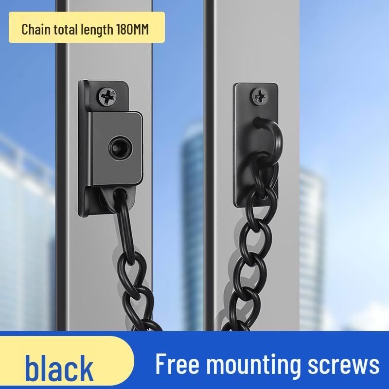Casement Window Lock: No-Drill Child Safety Limiter with Password Protection