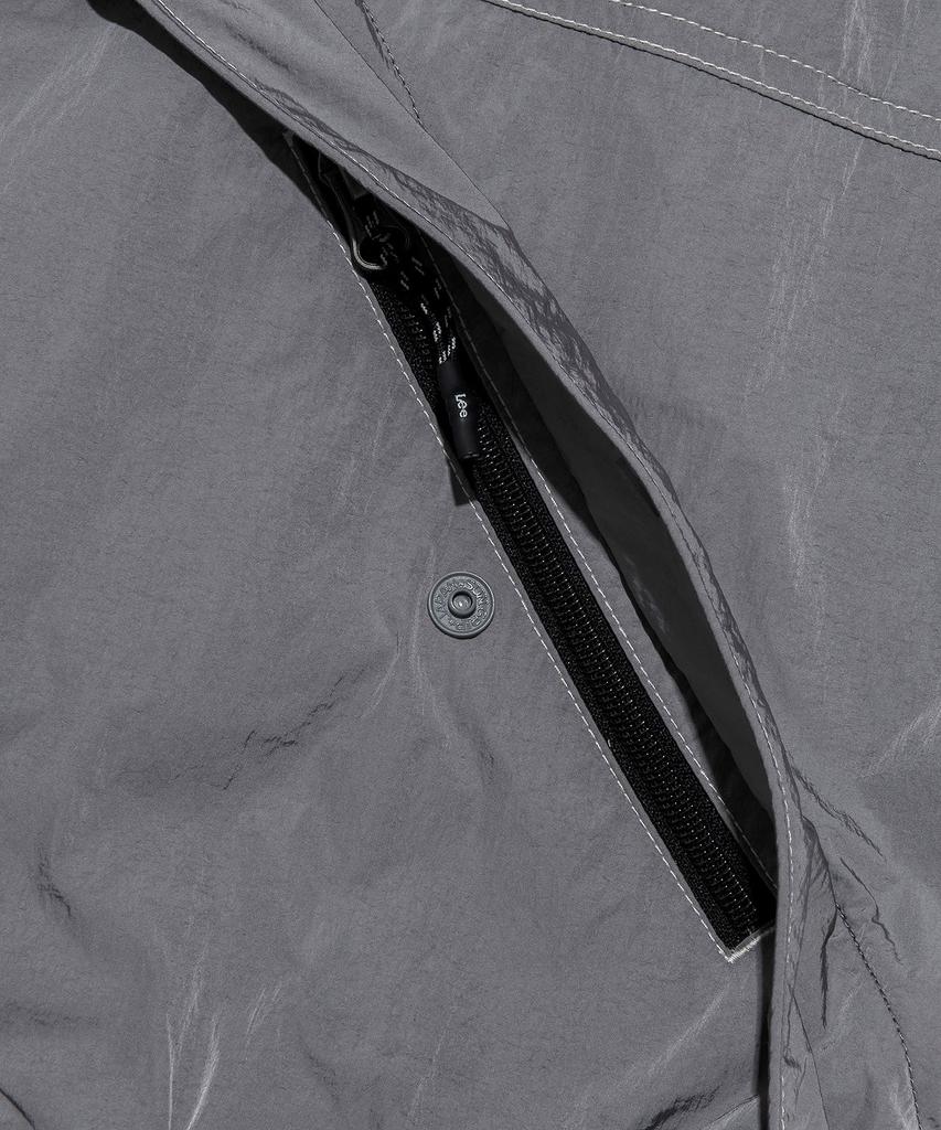 Lee Packable Track Jacket Grey