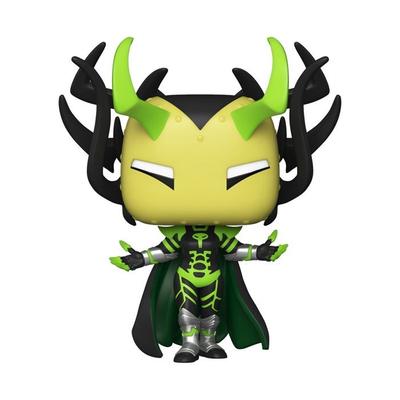 POP Figurine Marvel Infinity Warps Madame Hel - Funko - Black - 9cm