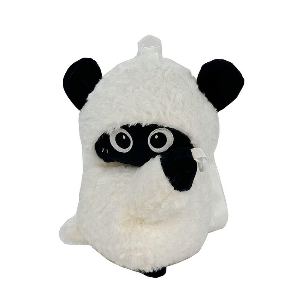 Kawaii Sheep Doll Shoulder Bag Stuffed Animal Plush Backpack Animal Lamb Crossbody Bag  Outdoor