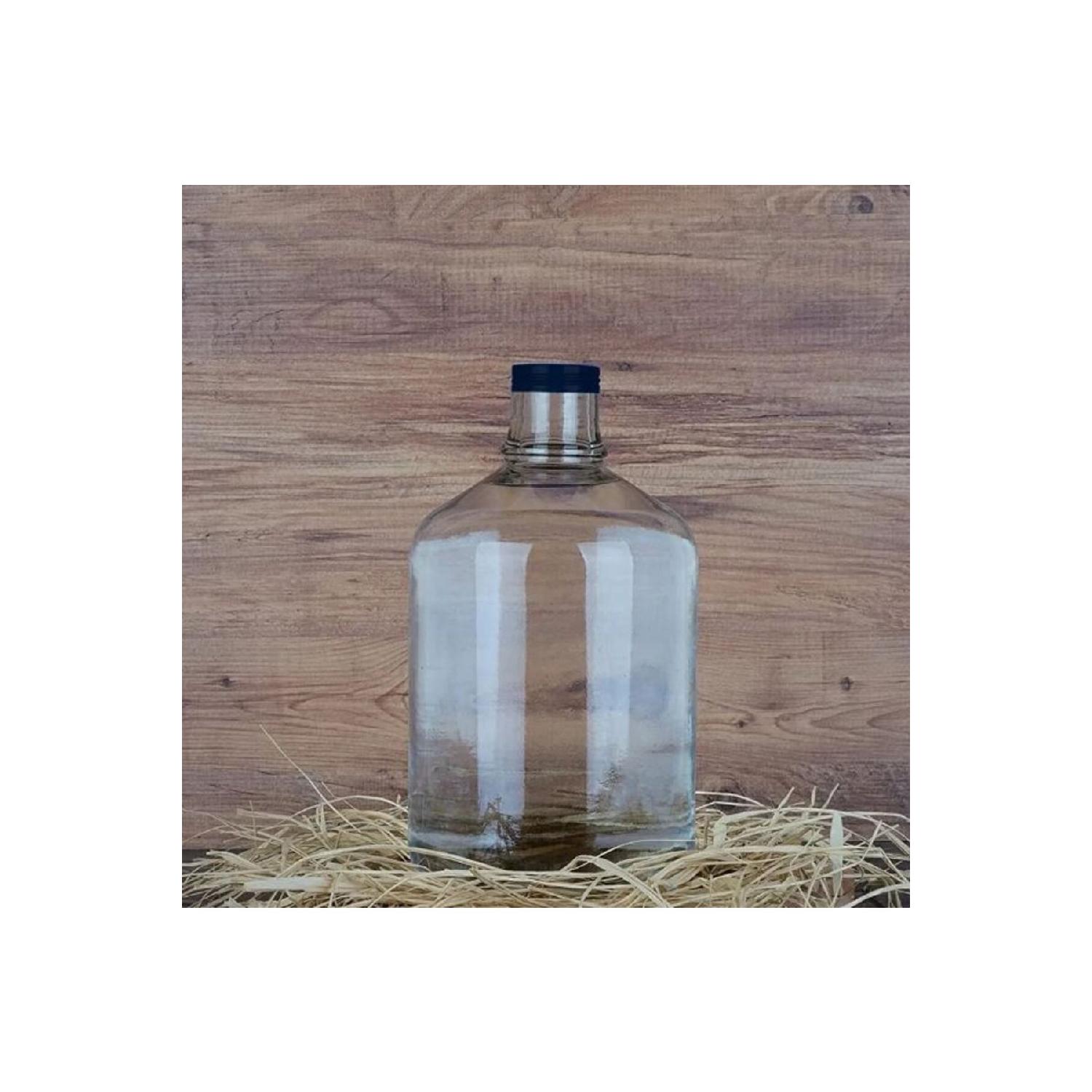 

Entude 4.5 Lt Glass Carboy Water And Oil Bottle With Metal Screw Cap