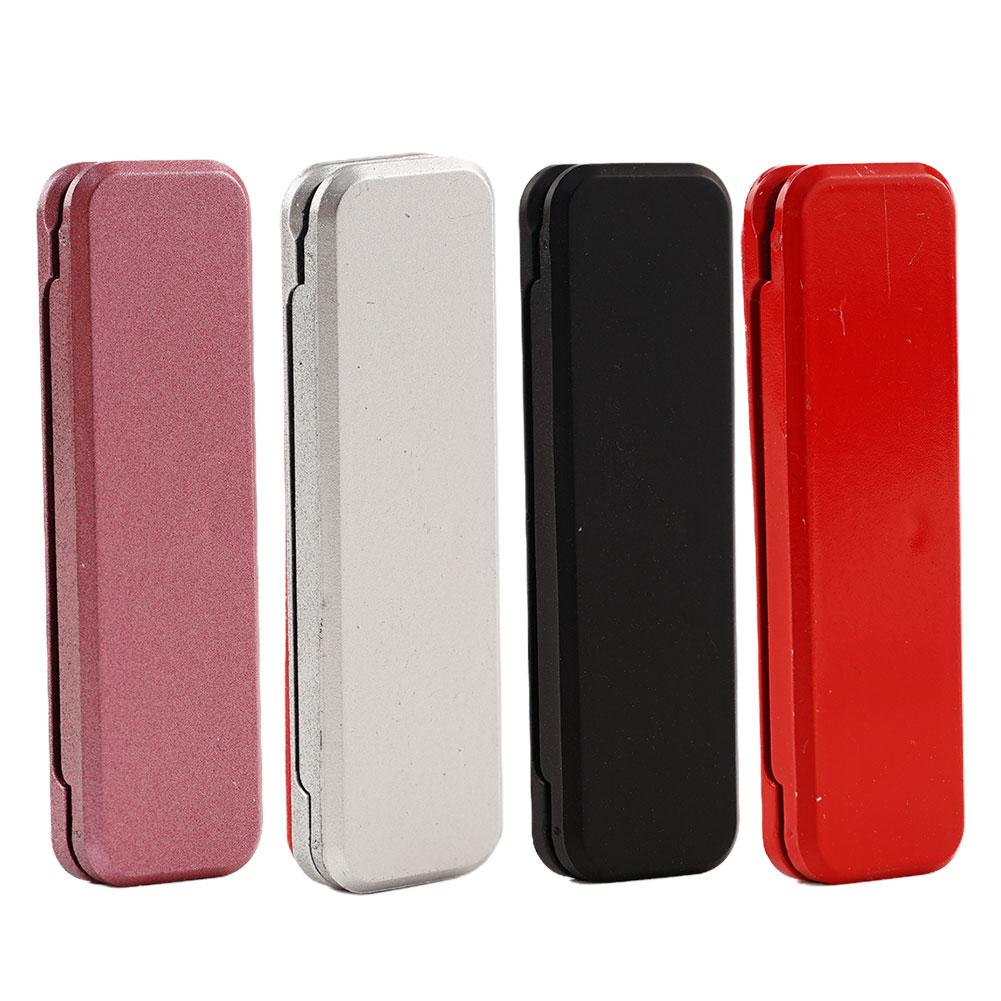 Folding Mobile Phone Stand Bracket Ultra Thin Mini Metal Phone Holder Stand Kickstand Bracket Desktop Phone Holder