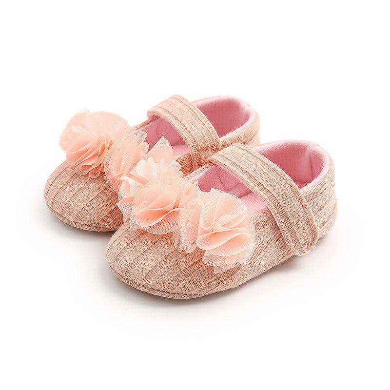 Buy Lovely Flower Baby Girl Shoes Knitted Soft Sole Newborn Shoes